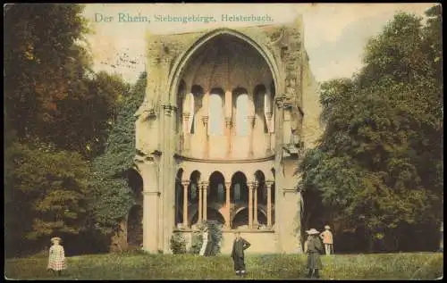 Oberdollendorf Kloster Heisterbach Der Rhein, Siebengebirge 1910/1908