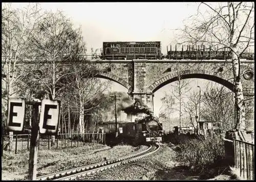 Zittau Schmalspurbahn Zittau-Oybin, Neißebrücke in Zittau 1982