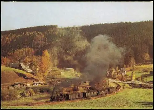 Jöhstadt (Erzgebirge) Schmalspurbahn Wolkenstein - Jöhstadt 1985