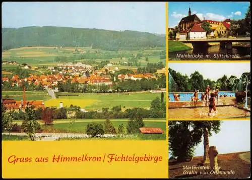 Himmelkron Gruss aus Himmelkron im Fichtelgebirge (Mehrbildkarte) 1980