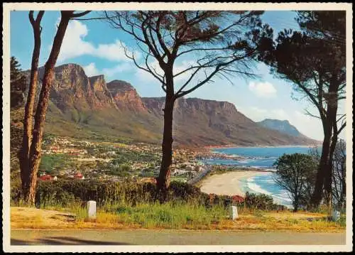 Postcard Südafrika KAMPSBAAI CAMPS BAY South Africa 1975