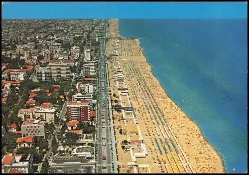 Riccione Luftaufnahme Veduta aerea Vue aérienne Aerial view 1970