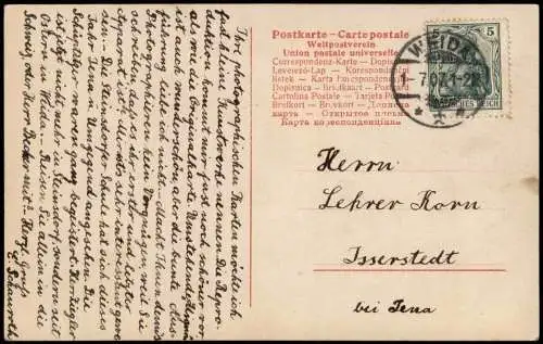 Menschen / Soziales Leben - Frau schaut lassiv Reta Walter Mignon 1907