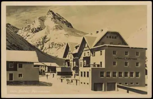 Ansichtskarte Galtür Paznaunal. Alpenhaus Fluchthorn - Fotokarte 1928