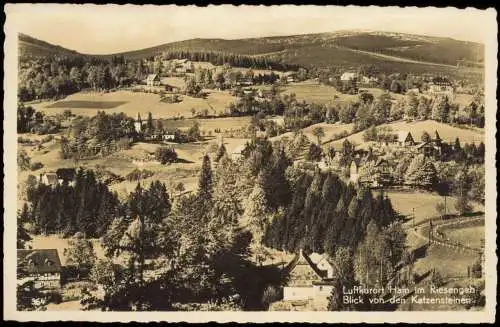 Hain im Riesengebirge-Giersdorf Przesieka Podgórzyn  Katzensteinen 1940