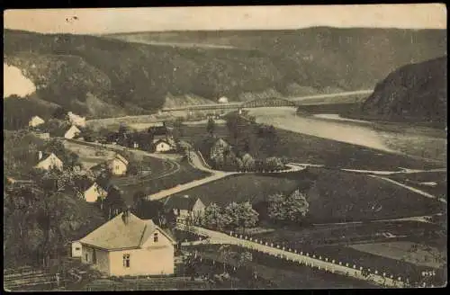 Postcard Měchenice Měchenice Panorama MĚCHENICE u Davle 1910