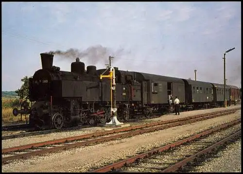 Dampfzug 90 JAHRE LANDESBAHN Stammersdorf-Groß Schweinbarth-Mistelbach 1993