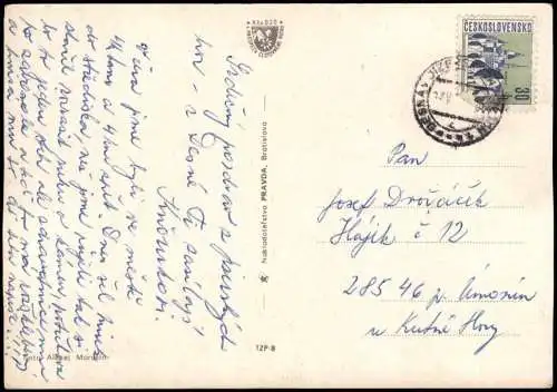 Stephansruh Prichowitz  Wurzelsdorf Příchovice Kořenov Pozdrav z PRICHOVIC 1980