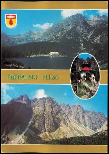 Postcard .Slowakei Vysoké Tatry Tatranský národný park 1975