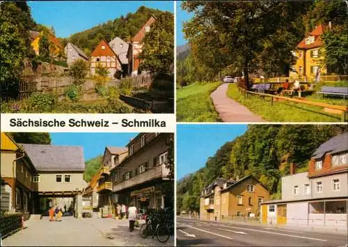 Ansichtskarte Ansichtskarte Schmilka Ansichten 1978