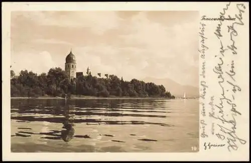 Ansichtskarte Frauenchiemsee Frauenchiemsee, Alpen 1940