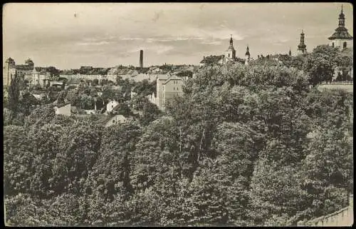 Postcard Jungbunzlau Mladá Boleslav Blick über die Stadt 1924