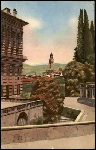 Cartolina Florenz Firenze Ortsansicht, Palazzo Vecchio 1938