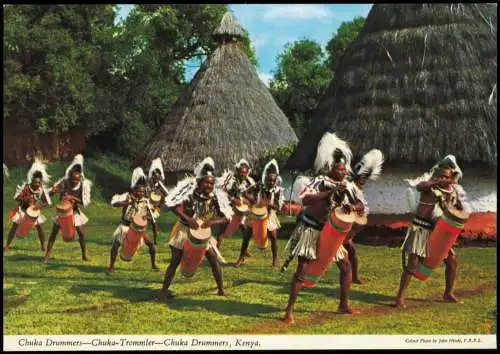 _Allgemein Chuka Drummers-Chuka-Trommler-Chuka Drummers Kenya 1980