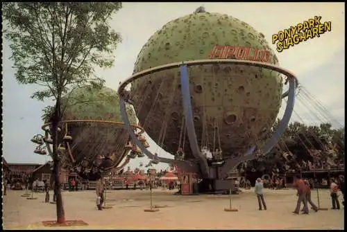 Postkaart Slagharen-Hardenberg "Apollo" Gebäude Ponypark Slagharen 1970