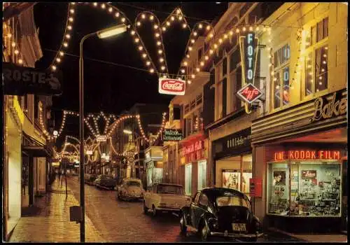 Ansichtskarte Zandvoort De Kerkstraat 1978