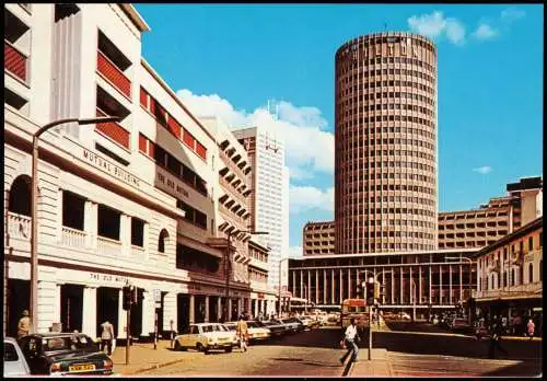 Postcard Nairobi Ortsansicht CITY CENTRE NAIROBI 1970