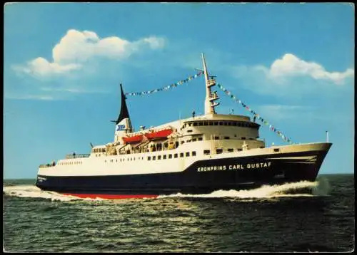 Ansichtskarte  Schiffe/Schifffahrt Hochsee Schiff KRONPRINS CARL GUSTAF 1969