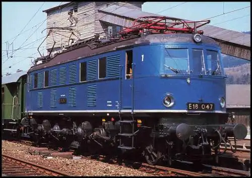 Verkehr & Eisenbahn Schnellzuglok E 18 047 für die Deutsche Reichsbahn 1980