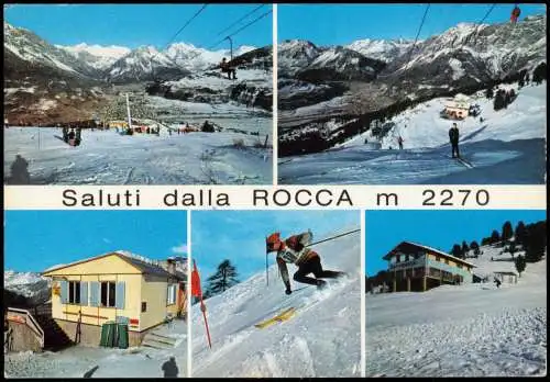 Cartolina .Italien Italia Saluti dalla ROCCA Mehrbildkarte Italien 1970