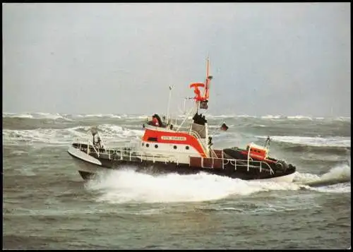 Seenotkreuzer mit Tochterboot der 19 m-Klasse OTTO SCHÜLKE 1980