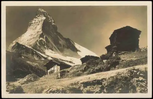 Ansichtskarte Zermatt Matterhorn Schweizer Alpen Zermatt 1926