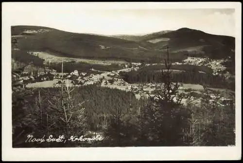 Neuwelt Harrachsdorf Nový Svět Harrachov  Ort im Riesengebirge Krkonose 1940