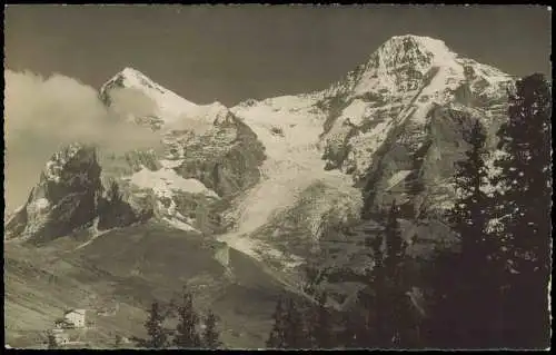 Lauterbrunnen Schweizer Alpen Hotel Jungfrau, Wengernalp, Eiger u. Mönch 1920