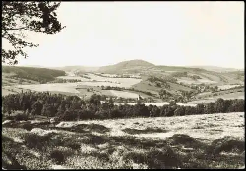 Ansichtskarte Bärenstein (Erzgebirge) Panorama-Ansicht zur DDR-Zeit 1983