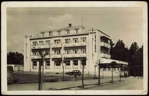 Postcard Bad Bielohrad Lázně Bělohrad Grand Hotel Urban. 1940