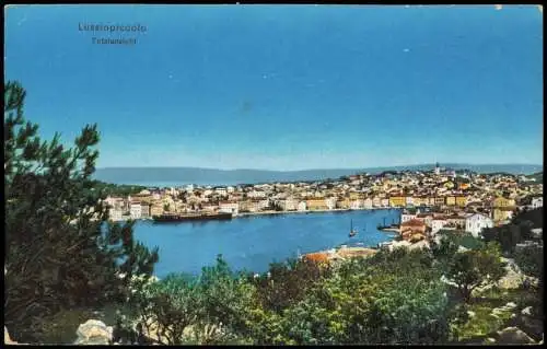 Klein-Lötzing Lussinpiccolo Mali Lošinj Blick über die Stadt 1914