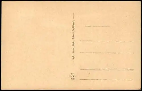 Postcard Bad Podiebrad Poděbrady Elektrárna - Kraftwerk 1924