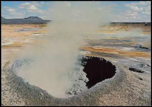 Island a Iceland Námafjall, austan Mývatns, Vulkanismus Island Iceland 1970