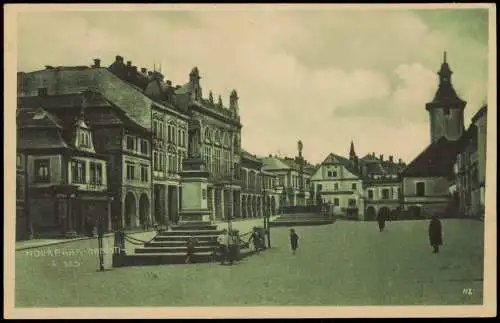 Postcard Neupaka Nová Paka Namesti Platz 1926