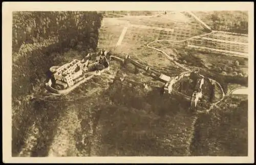 Postcard Leipnik Lipník nad Bečvou Hrad Helfštýn Luftbild 1940