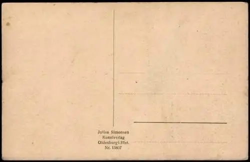 Misdroy Międzyzdroje Ostseebad Ostsee Stimmungsbild Sonnenuntergang 1910