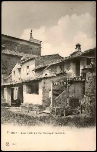 Florenz Firenze Firenze Casa rustica nella campagna toscana 1910