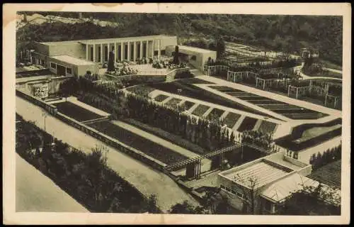 Ansichtskarte Essen (Ruhr) GRUGA - Blick vom Radioturm 1929