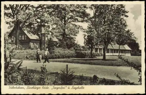 Hötzingen-Soltau Stübeckshorn, Lüneburger Heide Sorgenfrei u. Liegehalle 1932