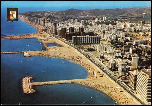 FUENGIROLA Luftaufnahme FUENGIROLA (Costa del Sol) Vista parcial aérea 1980