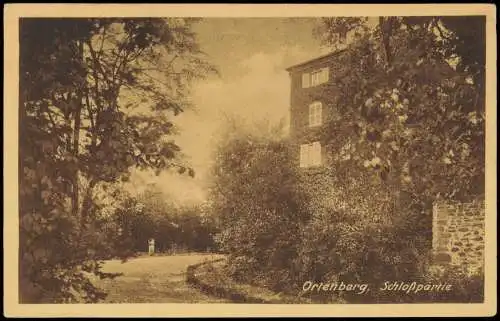 Ansichtskarte Offenburg Schloß Ortenberg 1926