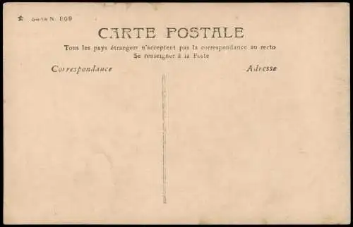 Künstlerkarte Mode Kleidung schöne tanzende Frauen Fotokunst 1909