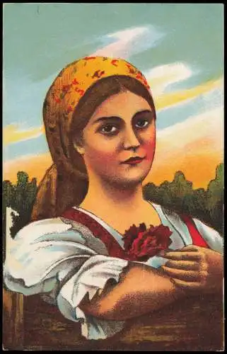 Polen Polska polnische Volkstypen Trachten Typy Polskie. Marysia. 1915