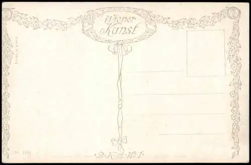 Künstlerkarte: Gemälde / Auf der Schmelz. Hans Larwin pinx. Wiener Kunst 1914