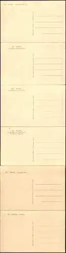 CPA Vittel 12 Karten im Leporello 1940