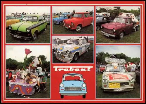 Ansichtskarte  Mehrbild Trabant 1993