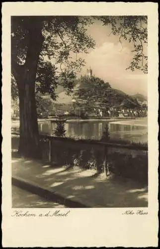 Ansichtskarte Cochem Kochem Panorama-Ansicht Partie a.d. Mosel 1962