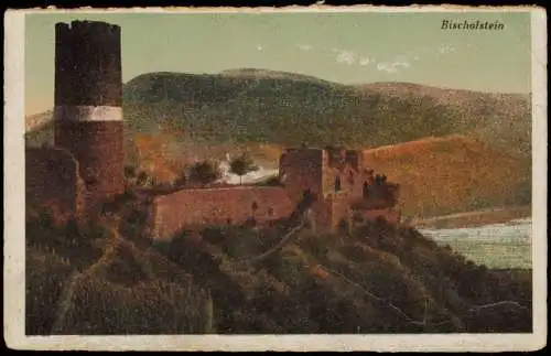 Ansichtskarte Münstermaifeld Burg Bischofstein (Castle) 1910