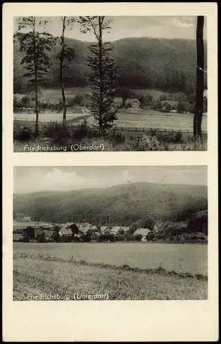 Ansichtskarte Hessisch Oldendorf Friedrichsburg ü. Rinteln 2 Bild 1955