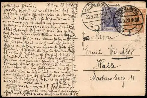 Postcard Mazedonien  Vardar Wardar Büffelherde 1920  Mazedonien Mazedonia